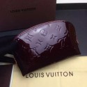 Louis Vuitton Monogram Vernis Cosmetic Pouch Amarante M91495 VS09327