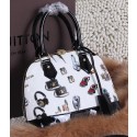 Louis Vuitton Monogram Vernis Stickers Alma BB Bag M50419 VS01158