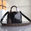 Louis Vuitton Patent Leather Alma BB Black M54785 VS03399