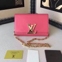 Louis Vuitton Smooth Calfskin Chain Louise GM Rose M94335 VS01029