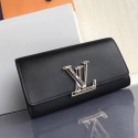 Louis Vuitton Smooth Calfskin Louise Clutch EW Black M42036 VS03592