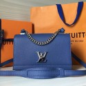 Louis Vuitton Soft Calf Leather Lockme II BB Blue M51200 VS02871