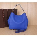 Louis Vuitton Suede Leather Bagatelle M91671 Blue VS00320