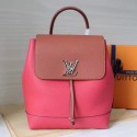Louis Vuitton Supple Leather Lockme Backpack Blossom M42281 VS04073