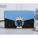 Louis Vuitton TRIBAL MASK CHAINE WALLET Monogram M60797 Blue VS02072