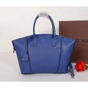 Louis Vuitton Veau Cachemire LOCKIT M94595 Royal VS01075