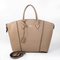 Louis Vuitton Veau Cachemire LOCKIT MM M94595 Khaki VS07334