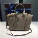 Louis Vuitton Veau Cachemire Lockit MM Tote Bag Galet M94593 VS05300