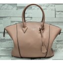Louis Vuitton Veau Cachemire LOCKIT MM Tote Bag M94593 Galet VS05325