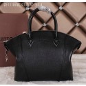 Louis Vuitton Veau Cachemire LOCKIT PM Tote Bag M94594 Black VS01901