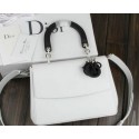 Luxury Dior Be Dior Flap Bag Nappa Leather CD99018S White&Black VS08070