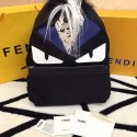 Luxury Fendi BUGGIES BACKPACK Nylon FD53330 Black&Blue VS05359
