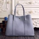 Luxury Hermes Garden Party 36 30 Tote Bag in Imported Togo Leather Violet VS07868