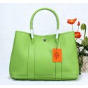 Luxury Hermes Garden Party 36cm Tote Bag Grainy Leather Green VS00735