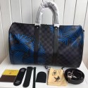Luxury Louis Vuitton Damier Graphite Canvas Keepall Bandouliere 45 N41700 VS06226