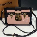 Luxury Louis Vuitton Epi Leather Petite Malle Rose Ballerine M42562 VS09534