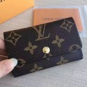 Luxury Louis Vuitton Monogram Canvas 6 Key Holder Armagnac M60701 VS08279