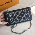 Luxury Louis Vuitton Monogram Eclipse Iphone 7 Pouch M64433 VS06441