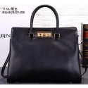 Luxury Yves Saint Laurent Medium Trois Clous Tote Bag Y7118 Black VS03522