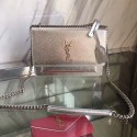 Medium Sunset Monogram Saint Laurent Bag Silver 441971 VS08885