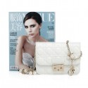 MISS DIOR Shoulder Bag in Lambskin Leather CD6331 White VS08206