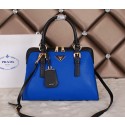 Prada Calfskin Leather Tote Bag BN1093 Blue VS03632