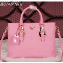 Prada Calfskin Leather Tote Bag BN2645 Pink VS03127