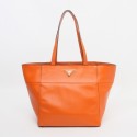 Prada Daino Small Shopper Tote Bag BR5090 in Brown Original Calfskin Leather XZ VS00133