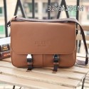 Prada Grainy Calf Leather Messenger Bag VA0768 Wheat VS07481