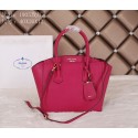 Prada Grainy Leather Tote Bag BN1905 Rose VS00036