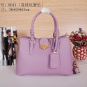Prada Grainy Leather Tote Bag BN8911 Lavender VS02092
