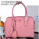 PRADA Grainy Leather Tote Bag PBN2767 Pink VS01550