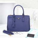 Prada Killer's Bag 2274 Original Clemence Leather Handbag in Blue LSS VS08638