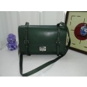 Prada Lux Nappa Leather Flap Bags BT0993 Green VS09335