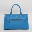 Prada Original Calfskin Leather Top Handle Bag BL0805 in Blue XZ VS05509
