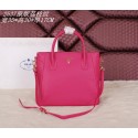 Prada Original Grainy Calf Leather Tote Bag BN2537 Rose VS00795