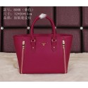 Prada Original Grainy Leather Tote Bag BN8088 Peach VS01785