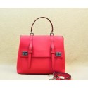 Prada Original Leather Tote Bag BN2789 Red VS09600