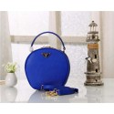 Prada Original Saffiano Leather Bucket Bag BN1219 Blue VS00230
