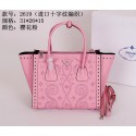 Prada Original Saffiano Tote Bag BN2619E Pink VS04936