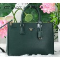 Prada Saffiano Calfskin Leather Tote Bag PBN2274 Green VS01948