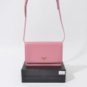 Prada Saffiano Leather Crossbody Wallet Bag 1M1361 in Pink with Gold Hardware XZ VS06357