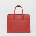 Prada Saffiano Leather Tote Bag BN2603 in Red XZ VS09013
