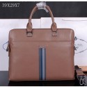 Prada Smooth Leather Briefcase M38421 Wheat VS08006