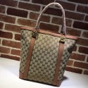 Quality Gucci Miss GG Original GG Canvas Tote Bag Brown 342591 VS08253