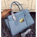 Quality Prada Tote Bag Flap Handbag BN3033 in Light Blue Saffiano Leather Fug VS02995