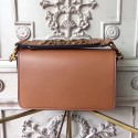 Replica 1:1 Dior J'adior Flap Bag With Shoulder Strap in Brown Calfskin D240604 VS03410