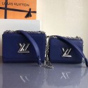 Replica AAA Louis Vuitton Epi leather Twist PM Blue M50332 VS00423