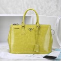 Replica AAA Prada 2274 Burnished Leather Handbag in Olive Green LSS VS01047