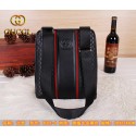 Replica AAAAA Gucci Guccissima Leather Mens Messenger Bag G80214 Black VS05409